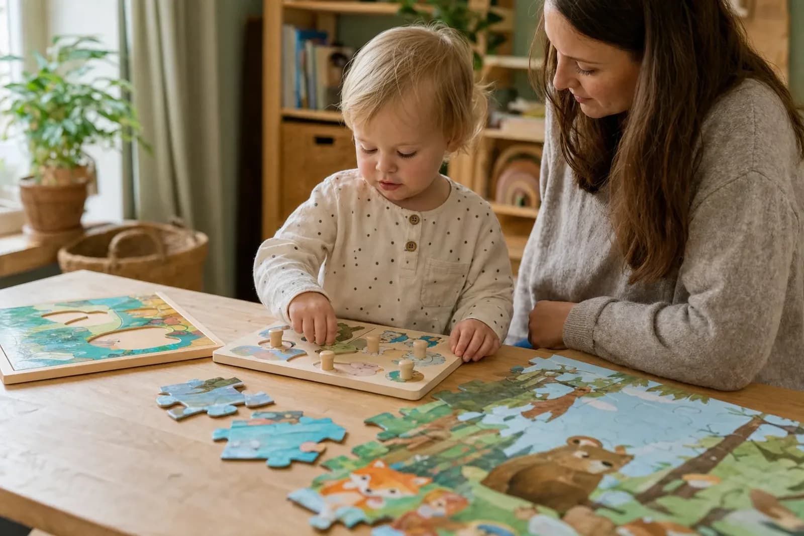 Pussel för barn: så väljer du motiv, format och lagom svårighetsgrad