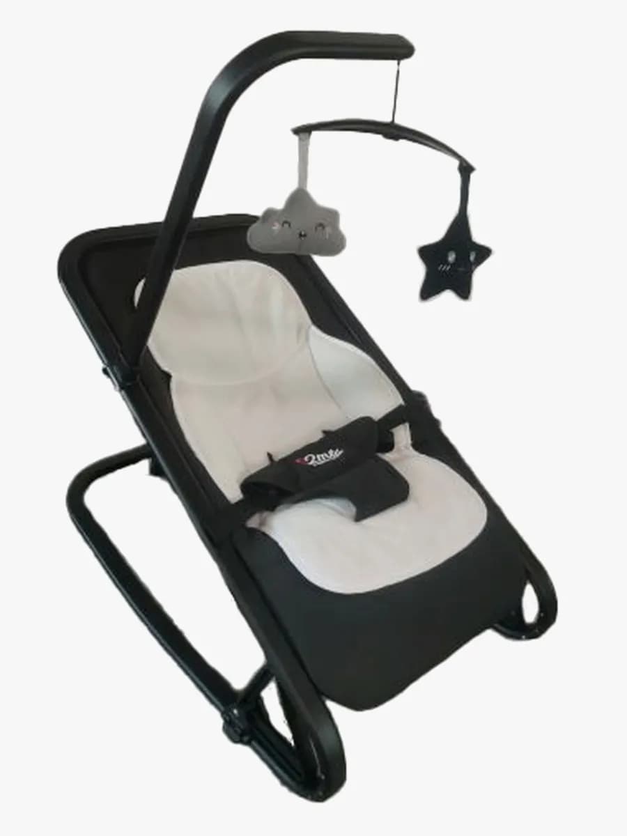 2ME Klara Babysitter inkl. Lekbåge, Black