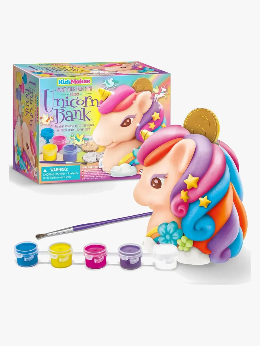 4M KidzMaker DIY-set Måla Din Egna Enhörningsspargris