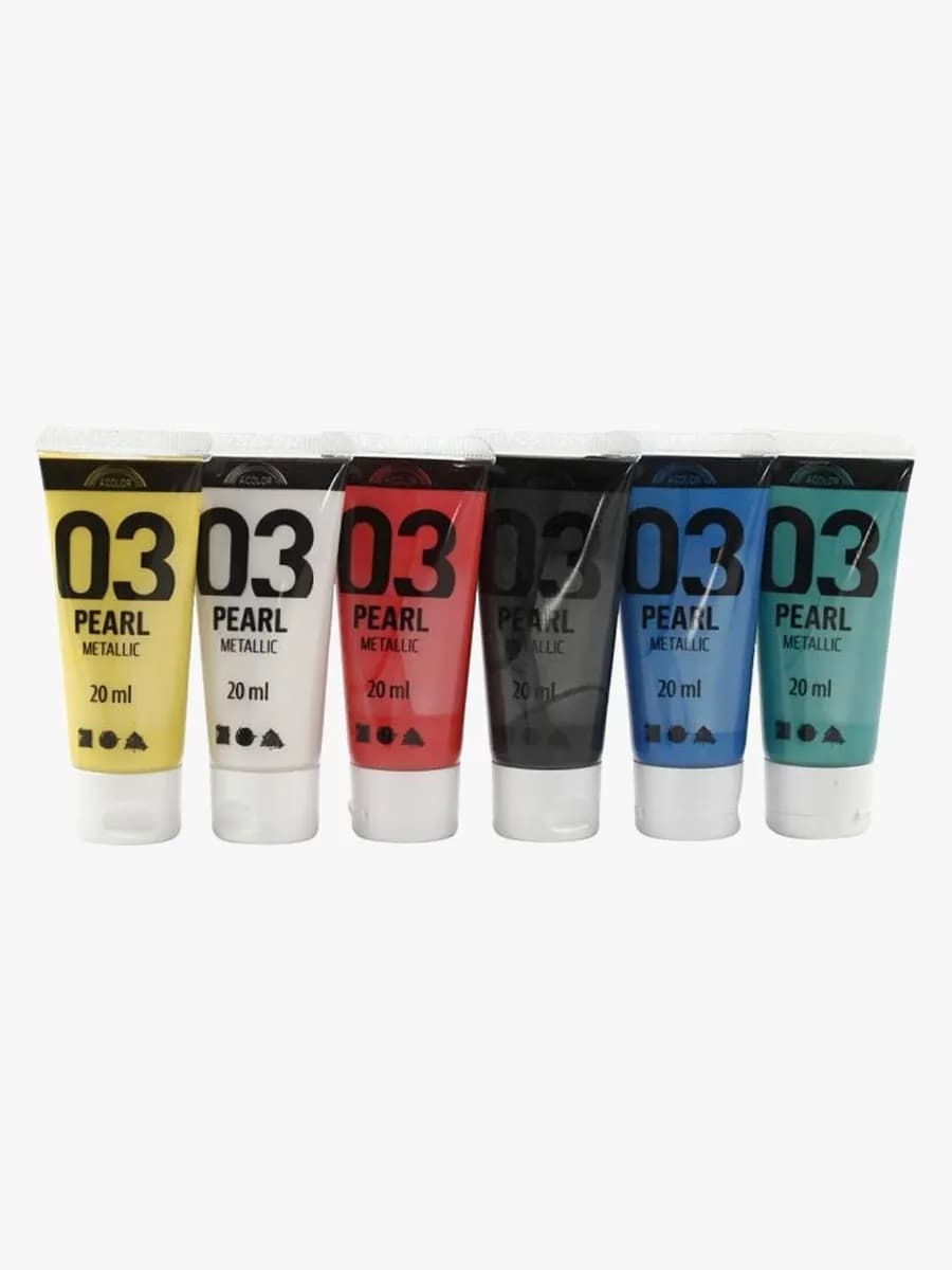 A-color Akrylfärg Readymix Standardfärger