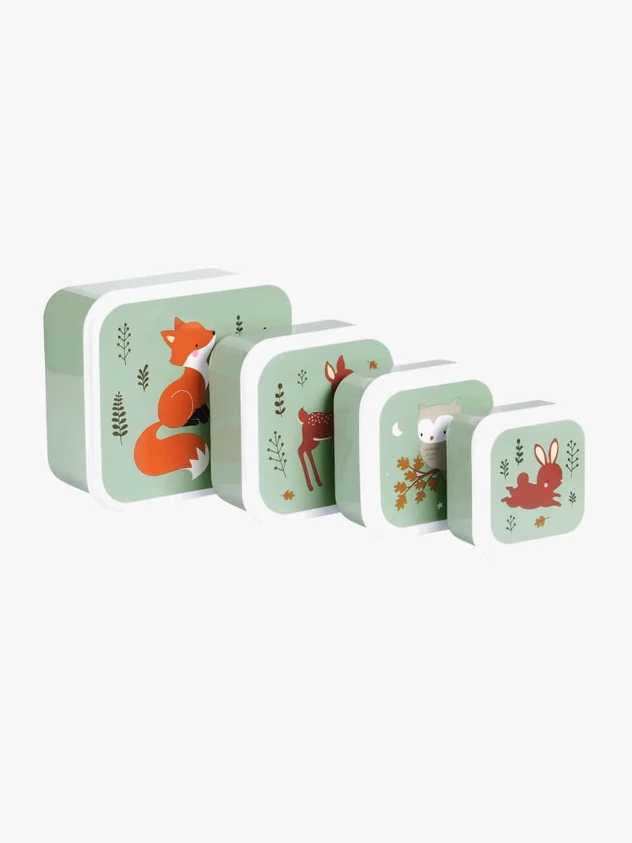 A Little Lovely Company Lunchboxset, Skogsvänner