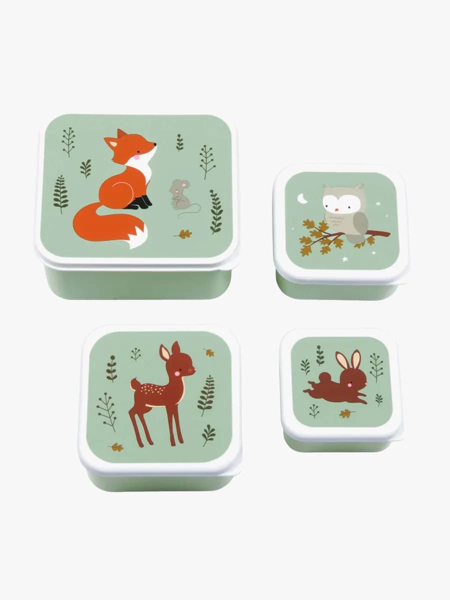 A Little Lovely Company Lunchboxset, Skogsvänner