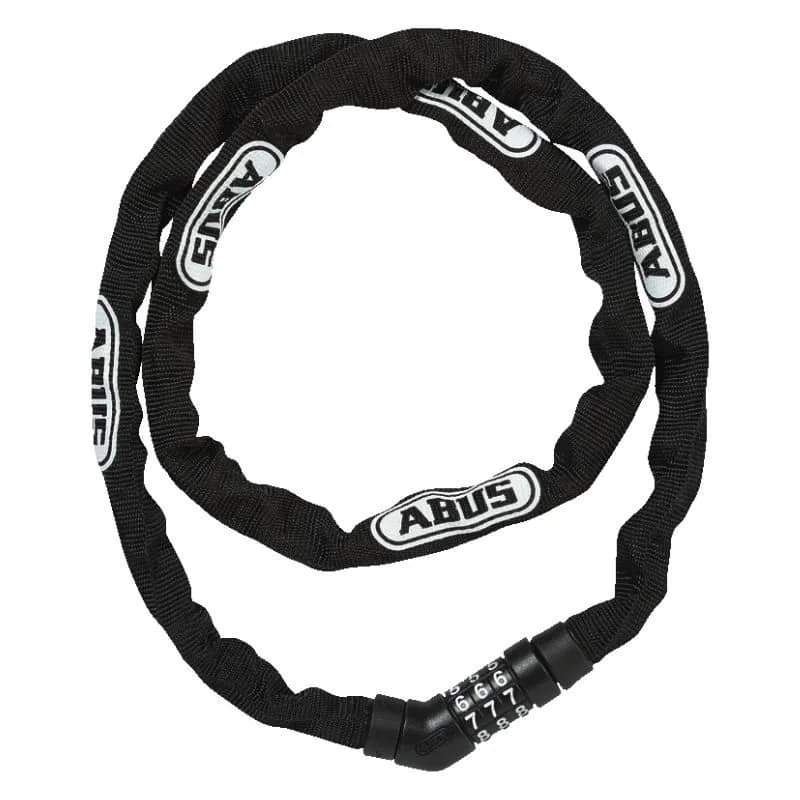 Abus kättinglås 4804 combo längd 110 cm, svart