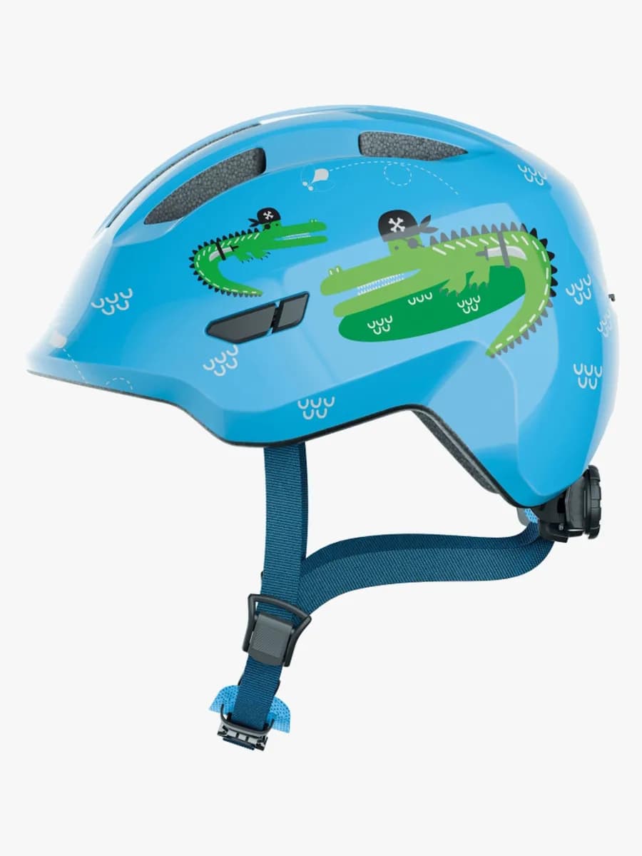 ABUS Smiley Hjälm, Blue Croco, 45-50