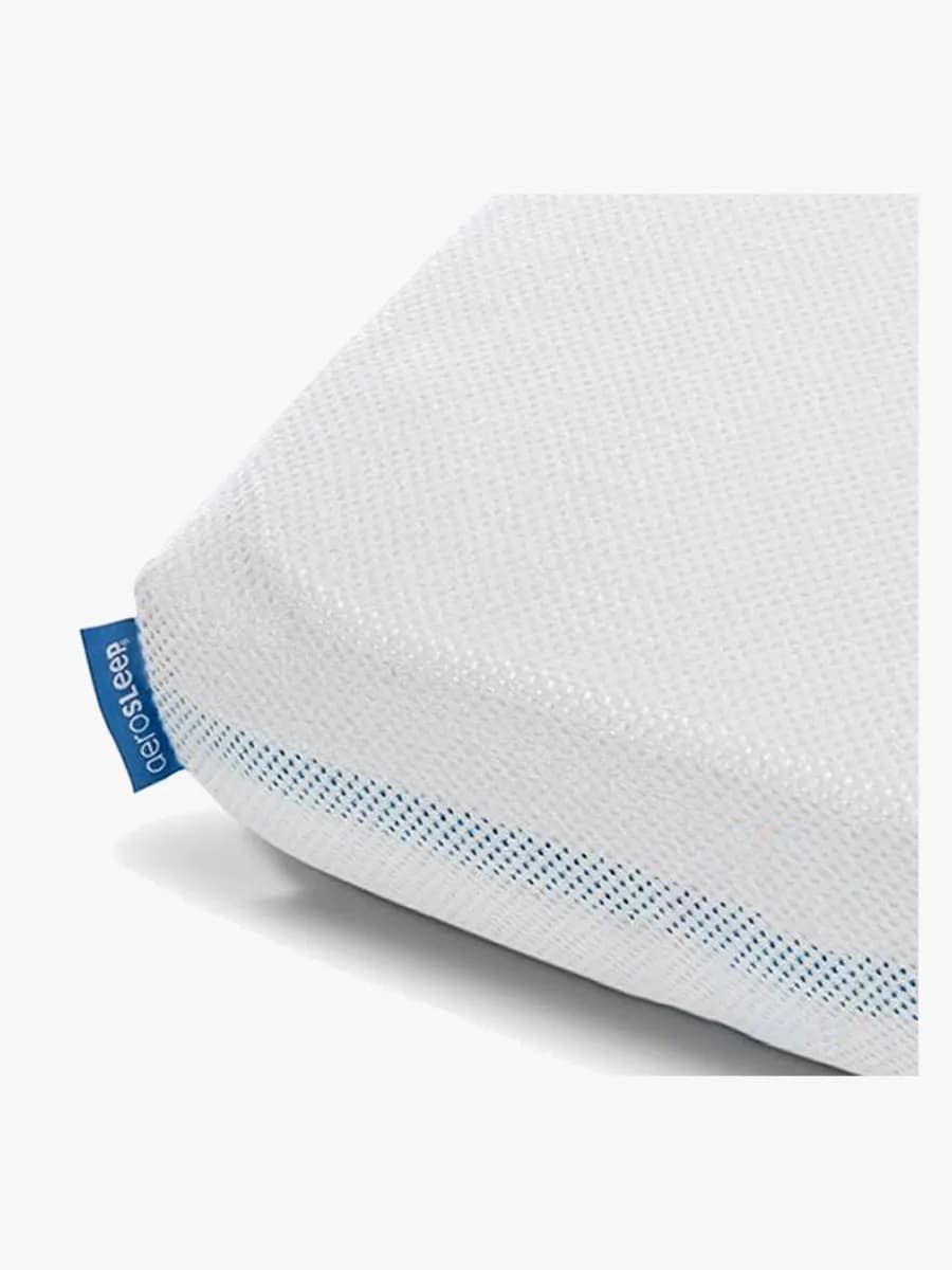 AeroMoov SafeSleep Dra-på-lakan 60x110 cm för Resesäng, Vit