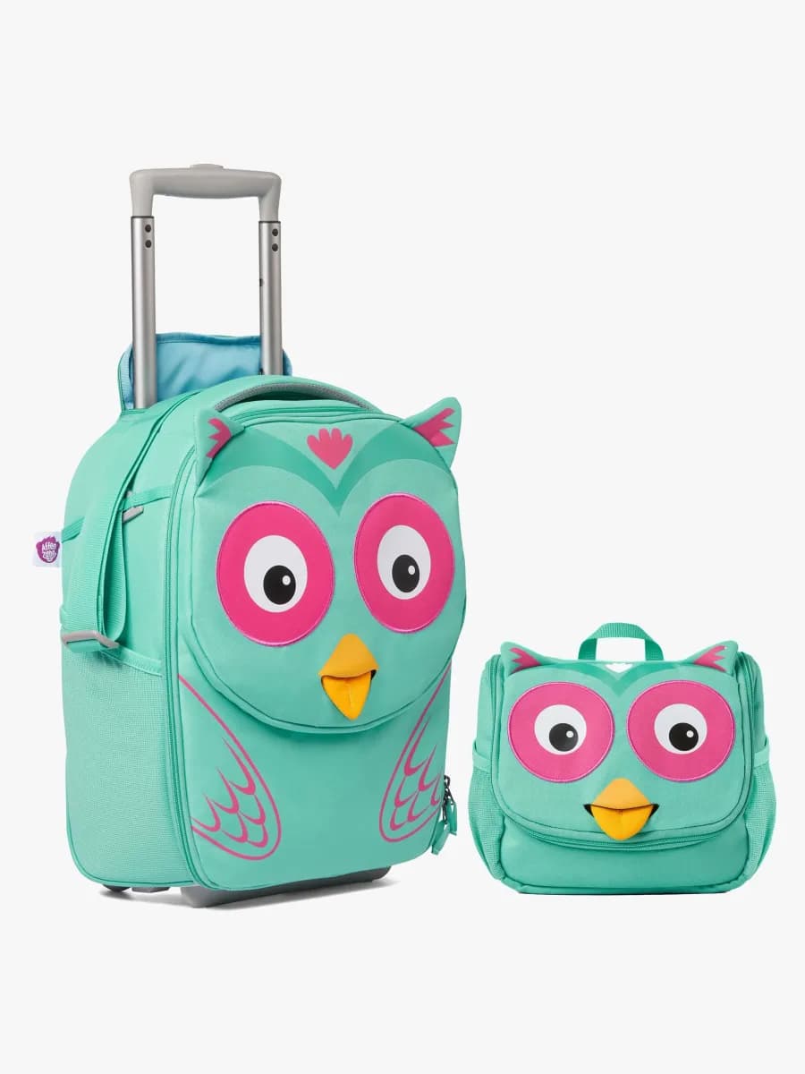 Affenzahn Resväska 18L &  Necessär, Owl