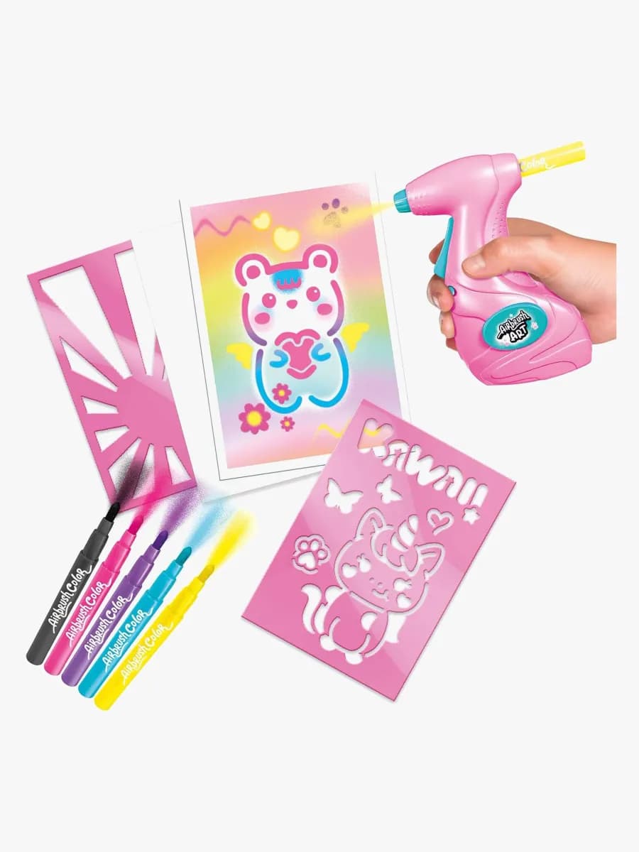Airbrush Plush Art Mini Affischkit