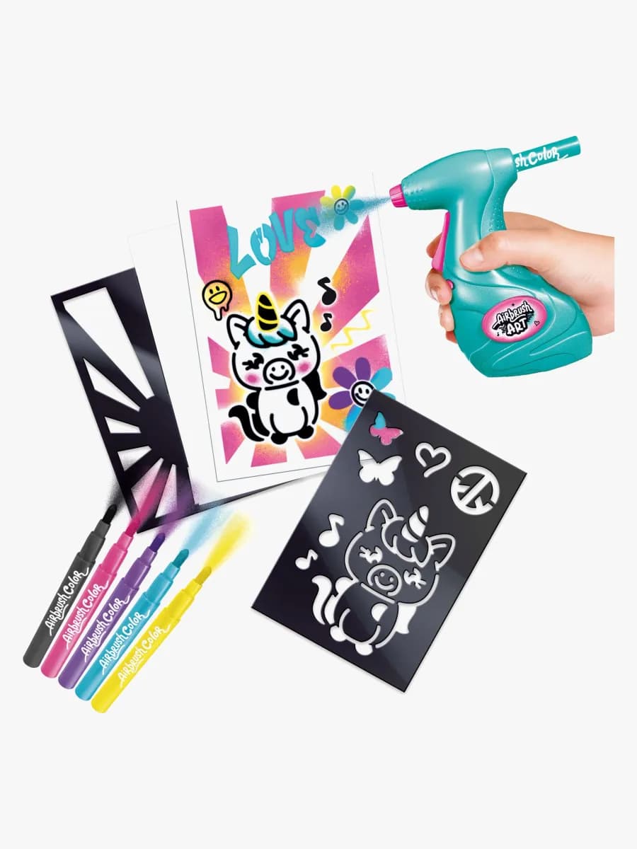 AIRBRUSH PLUSH Mini Poster Pysselset