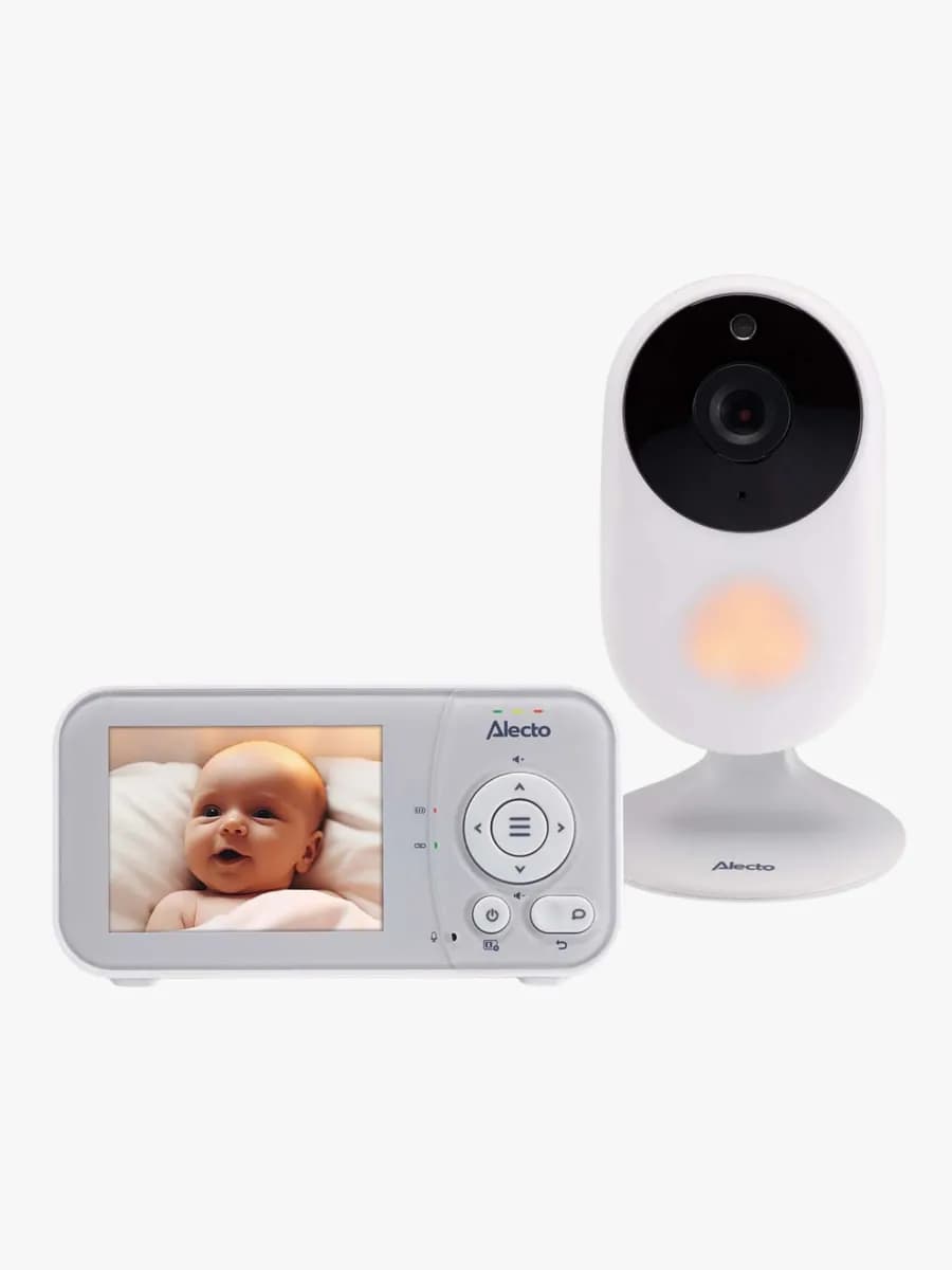 Alecto DVM2028 Babyvakt, Grå/vit