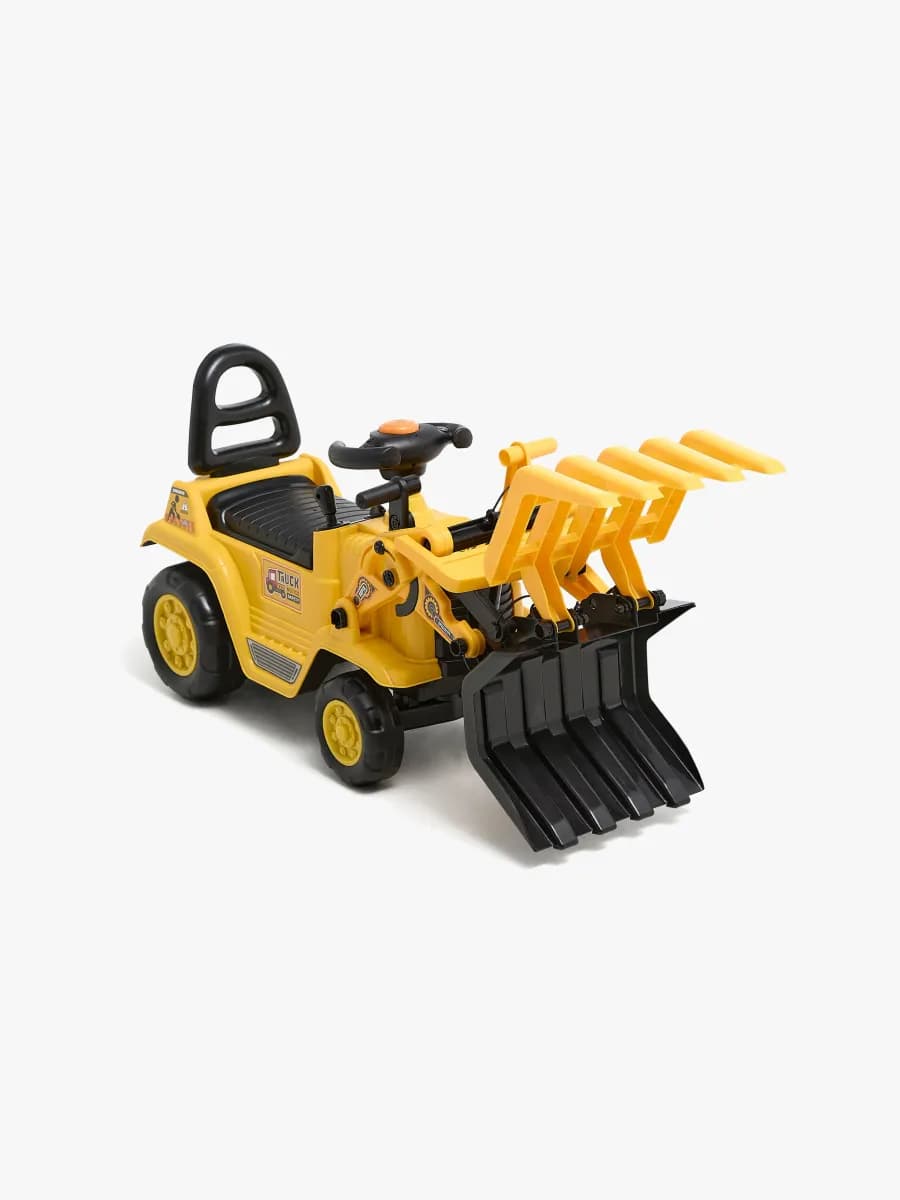 Alex Garage Gåbil Traktor med Gripskopa