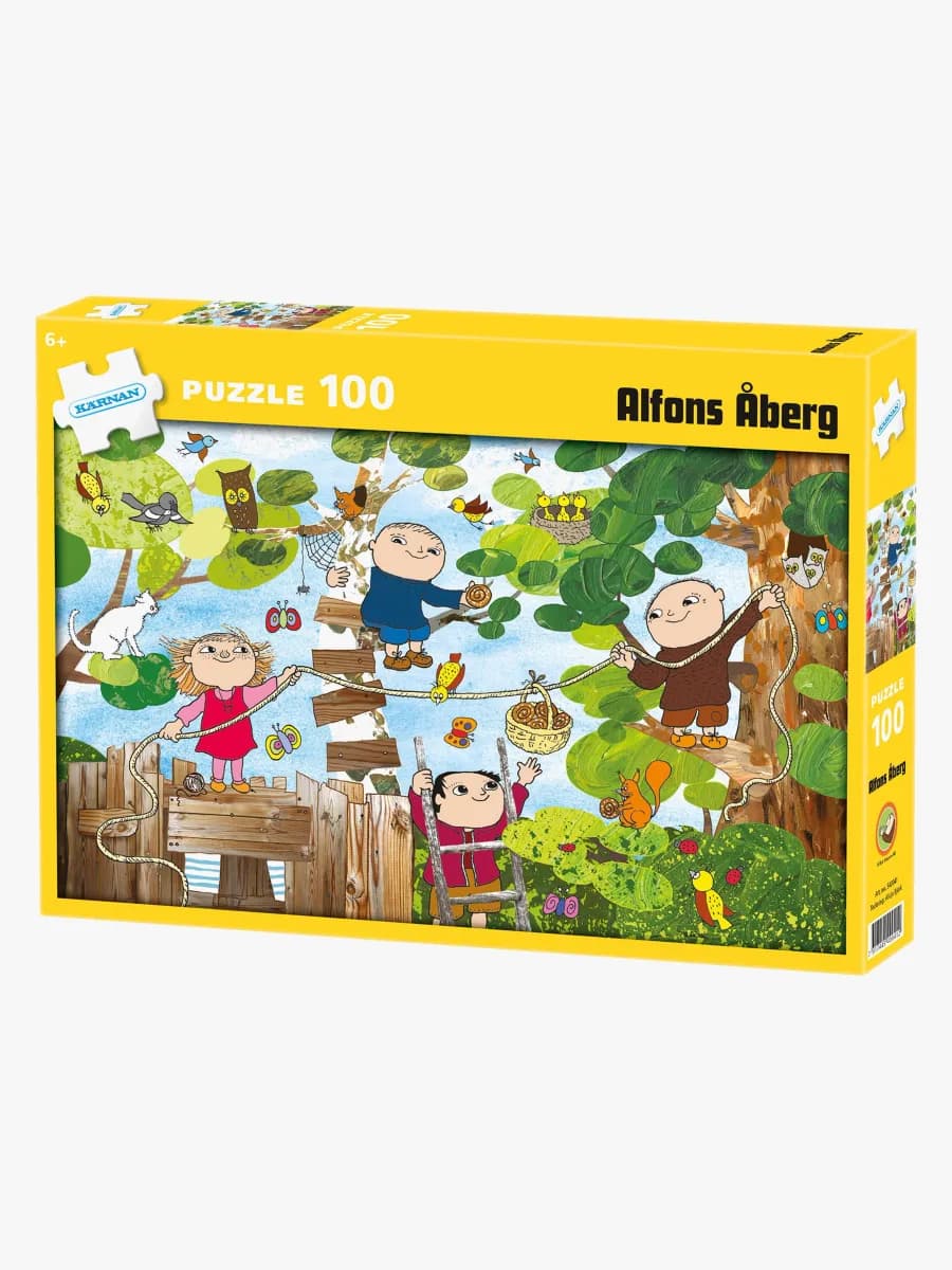 Alfons Åberg Pussel 100 Bitar