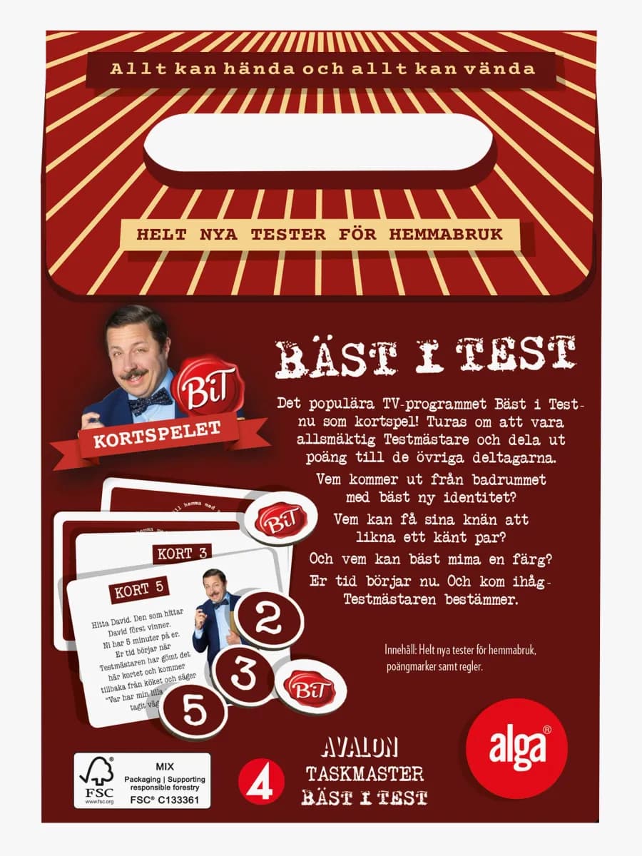 Alga Bäst i Test Kortspel