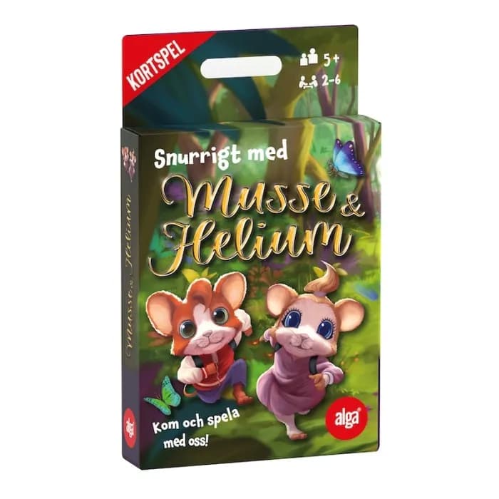 Alga Kortspel Snurrigt med Musse & Helium