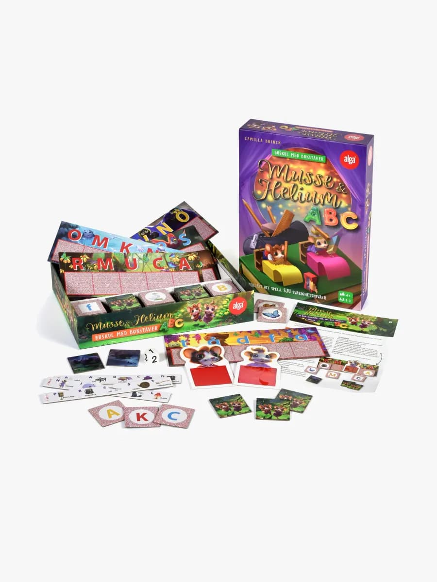 Alga Spel Musse & Helium ABC