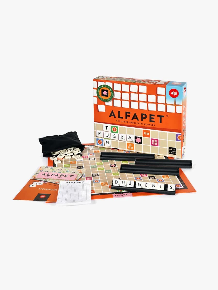 Alga Spel, Alfapet