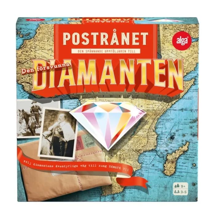 Alga Spel Den försvunna diamanten Postrånet