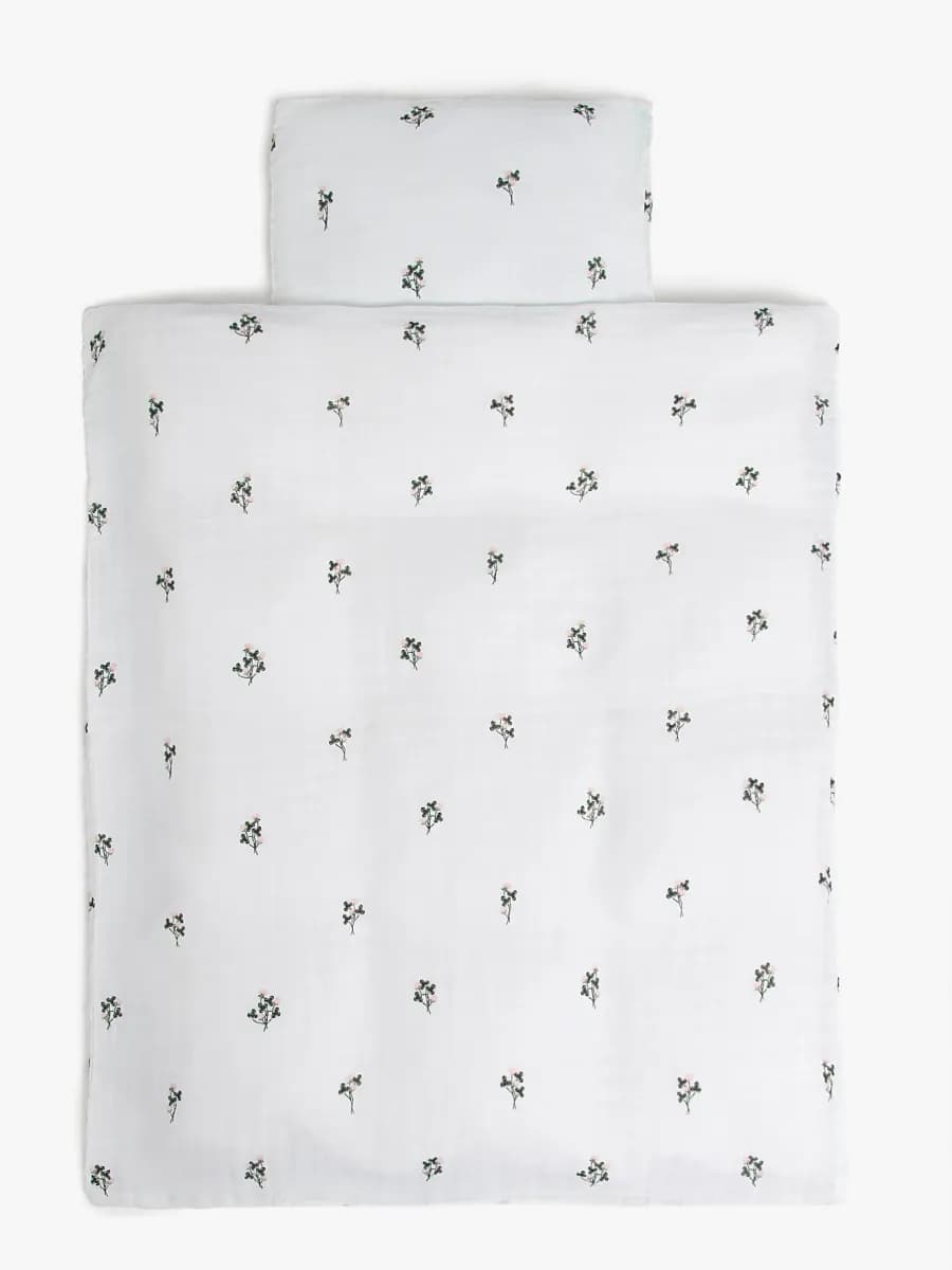 Alice &  Fox ADORA Bäddset Vagga 70x80, Vit