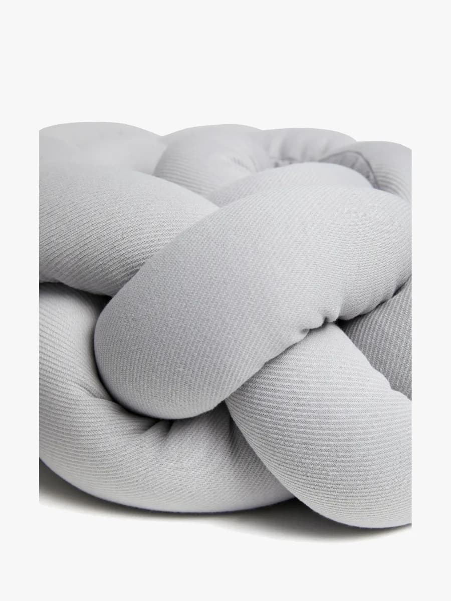 Alice &  Fox ALEAH Flätad Spjälskydd 200cm, Light Grey