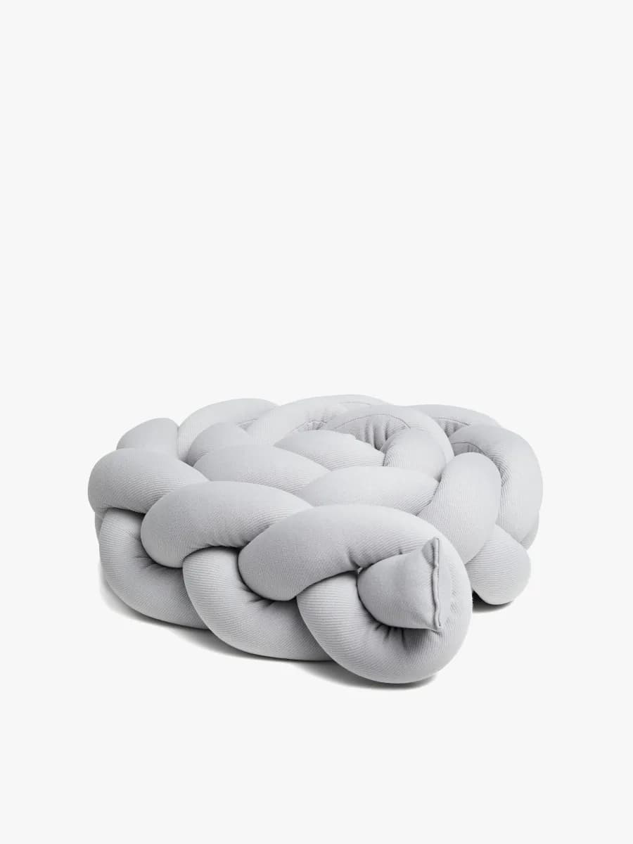 Alice &  Fox ALEAH Flätad Spjälskydd 200cm, Light Grey