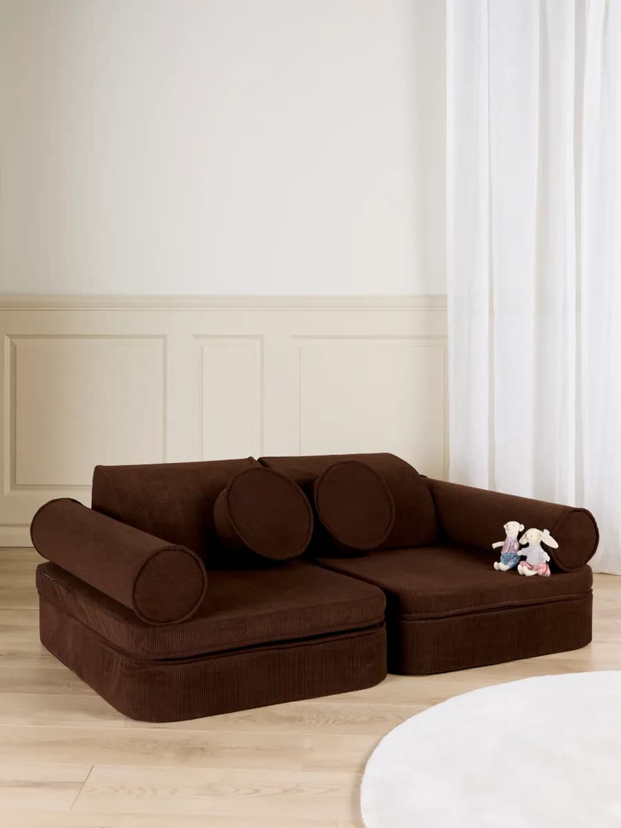 Alice &  Fox BEN  Byggbar Barnsoffa, Brown