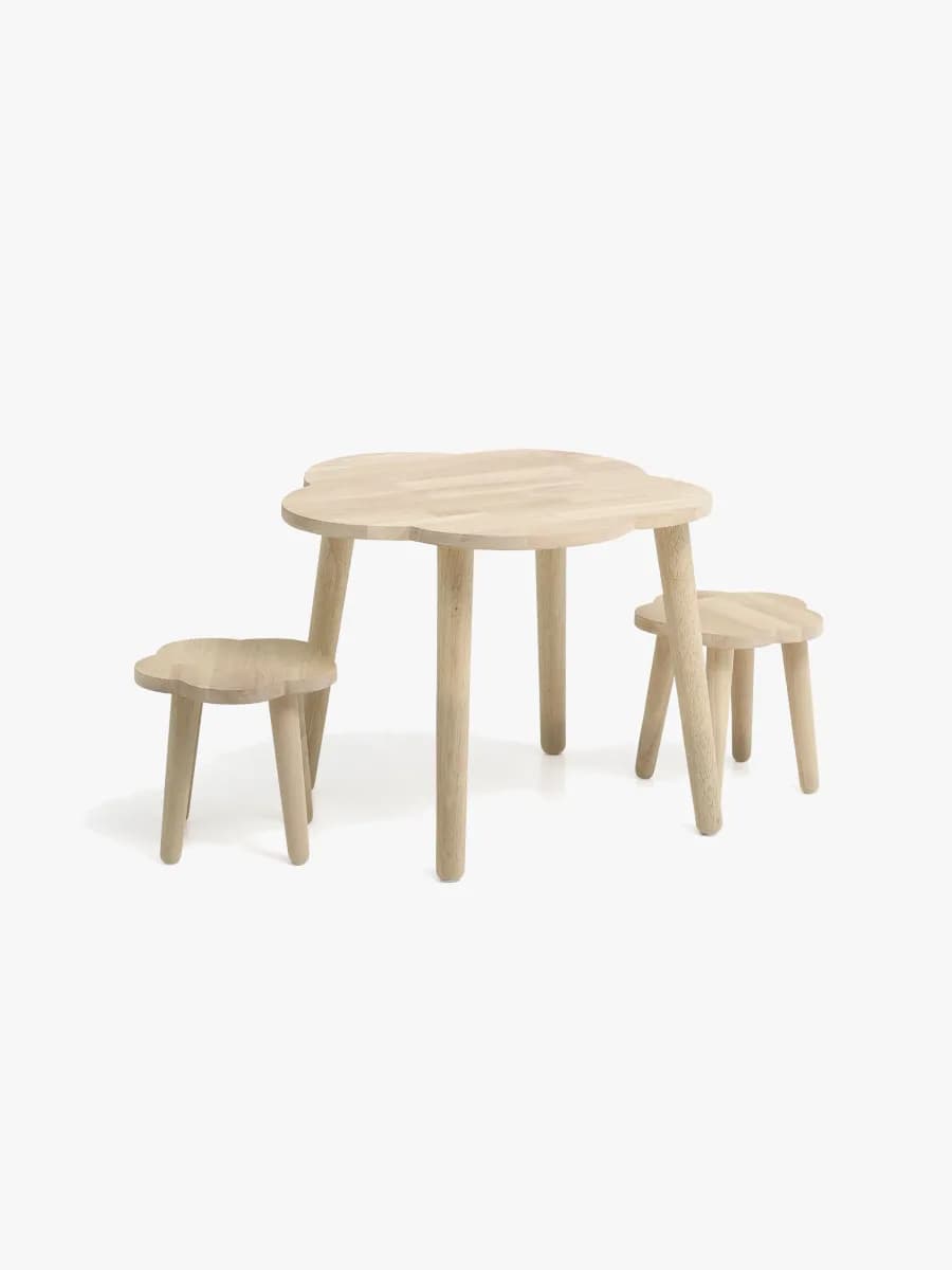 Alice &  Fox BLOSSOM Bord &  Stol, Natur