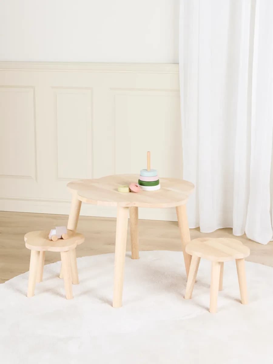 Alice &  Fox BLOSSOM Bord &  Stol, Natur