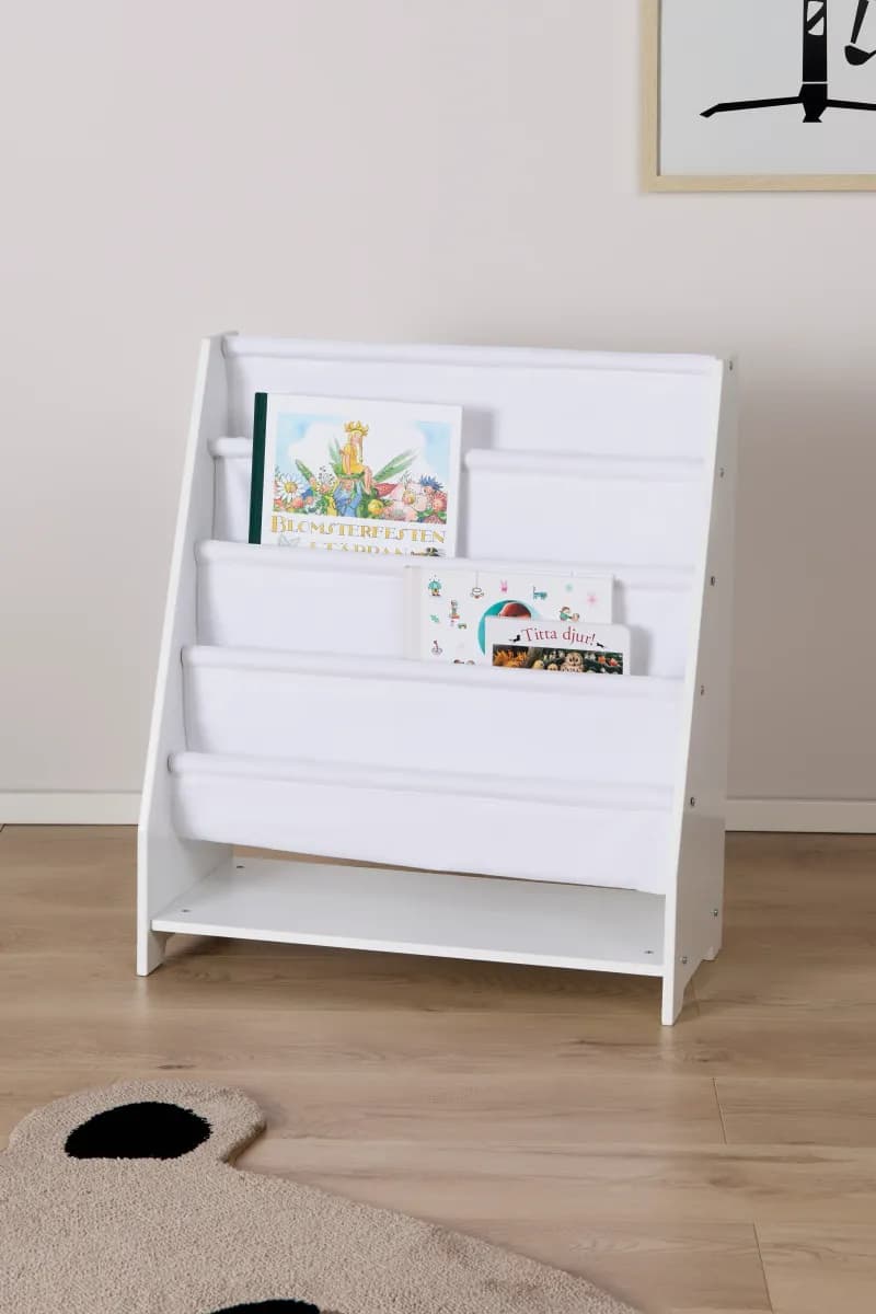Alice &  Fox Bokhylla Canvas Vit