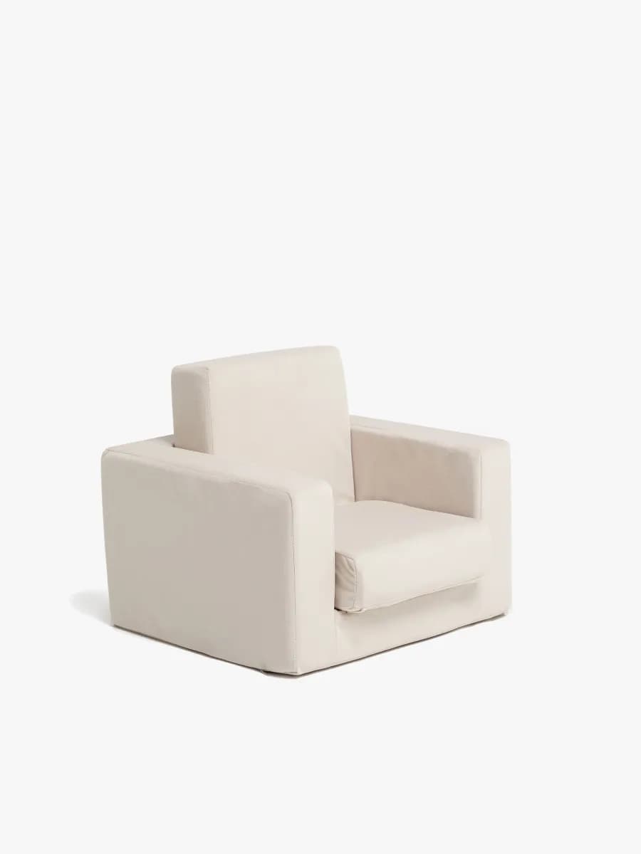 Alice &  Fox Cubbie  Vikbar Barnfåtölj, Beige