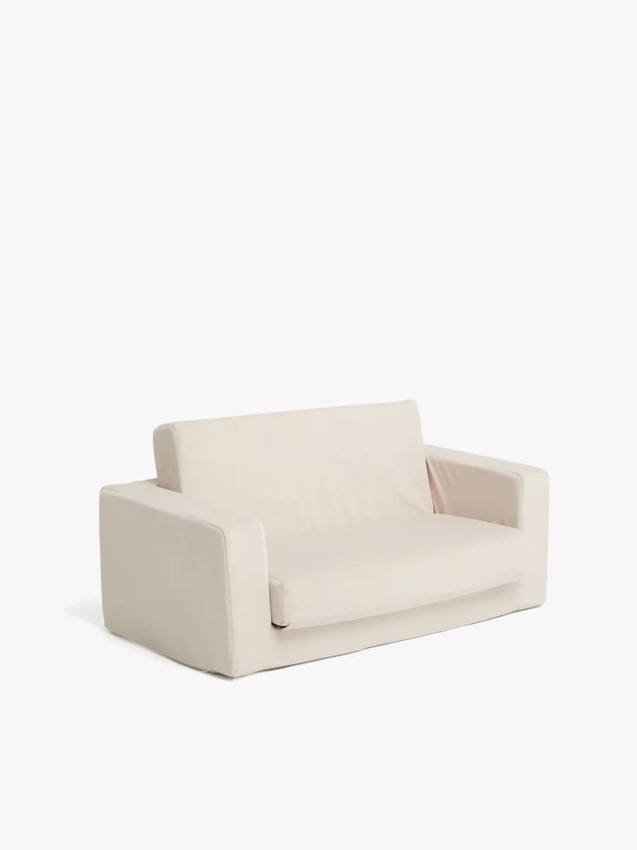 Alice &  Fox Cubbie  Vikbar Barnsoffa 94x55 cm, Beige