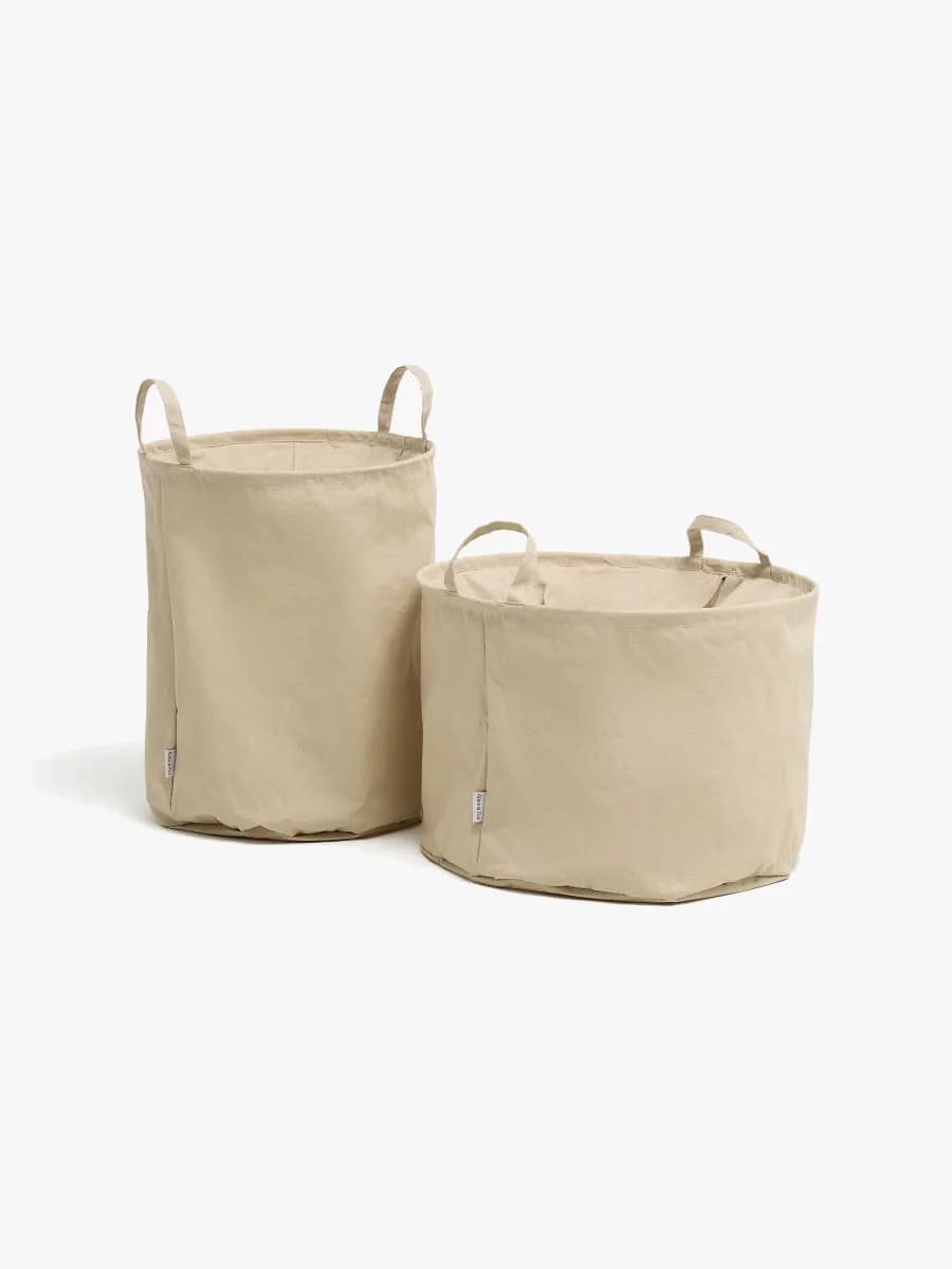 Alice &  Fox DINA Förvaringskorg 2-pack, Beige, Förvaring Barnrum