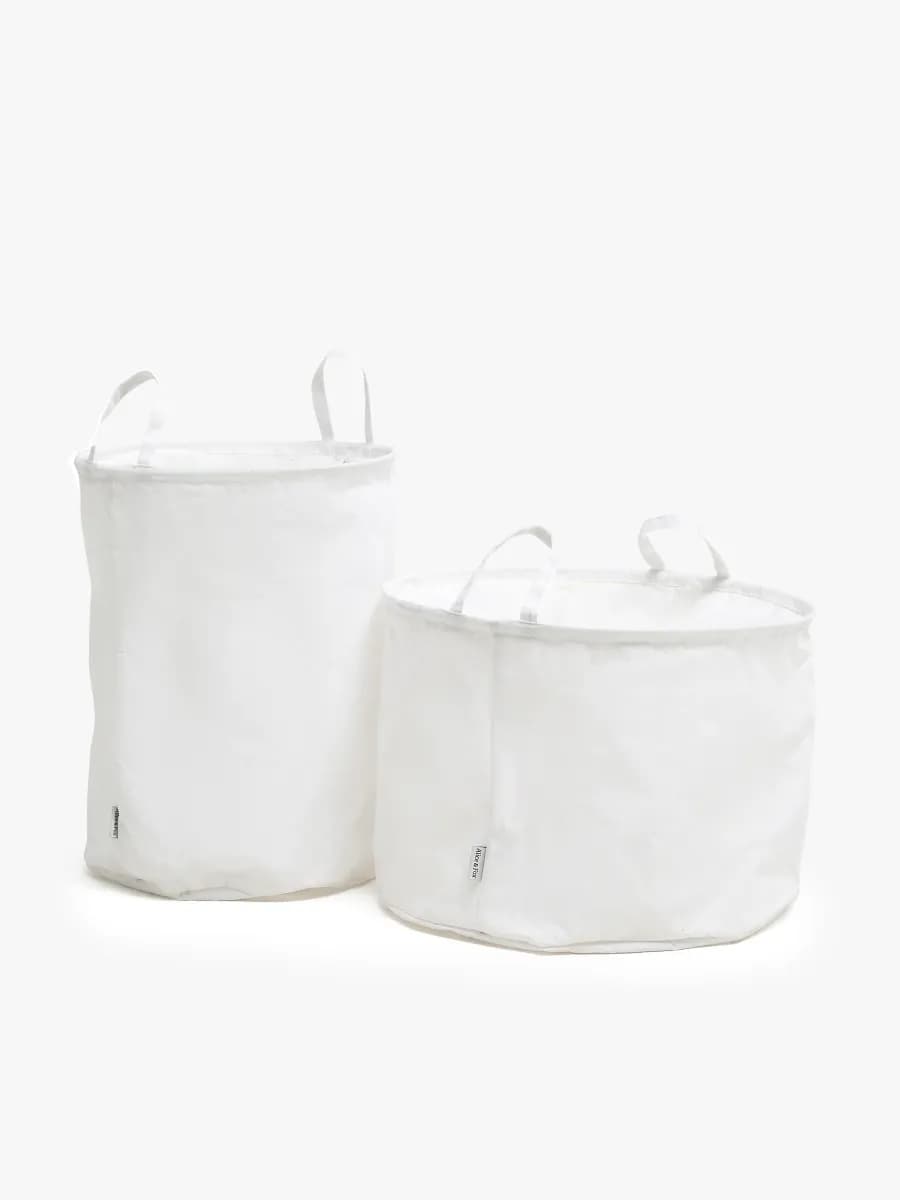 Alice &  Fox DINA Förvaringskorg 2-pack, Vit, Förvaring Barnrum
