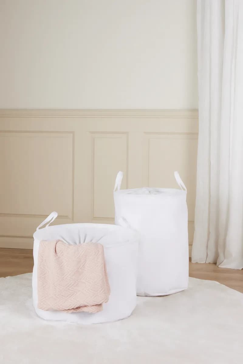 Alice &  Fox DINA Förvaringskorg 2-pack, Vit, Förvaring Barnrum