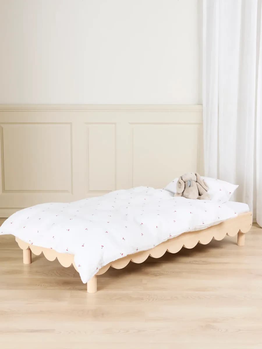 Alice &  Fox Dune Juniorsäng, Natural Wood