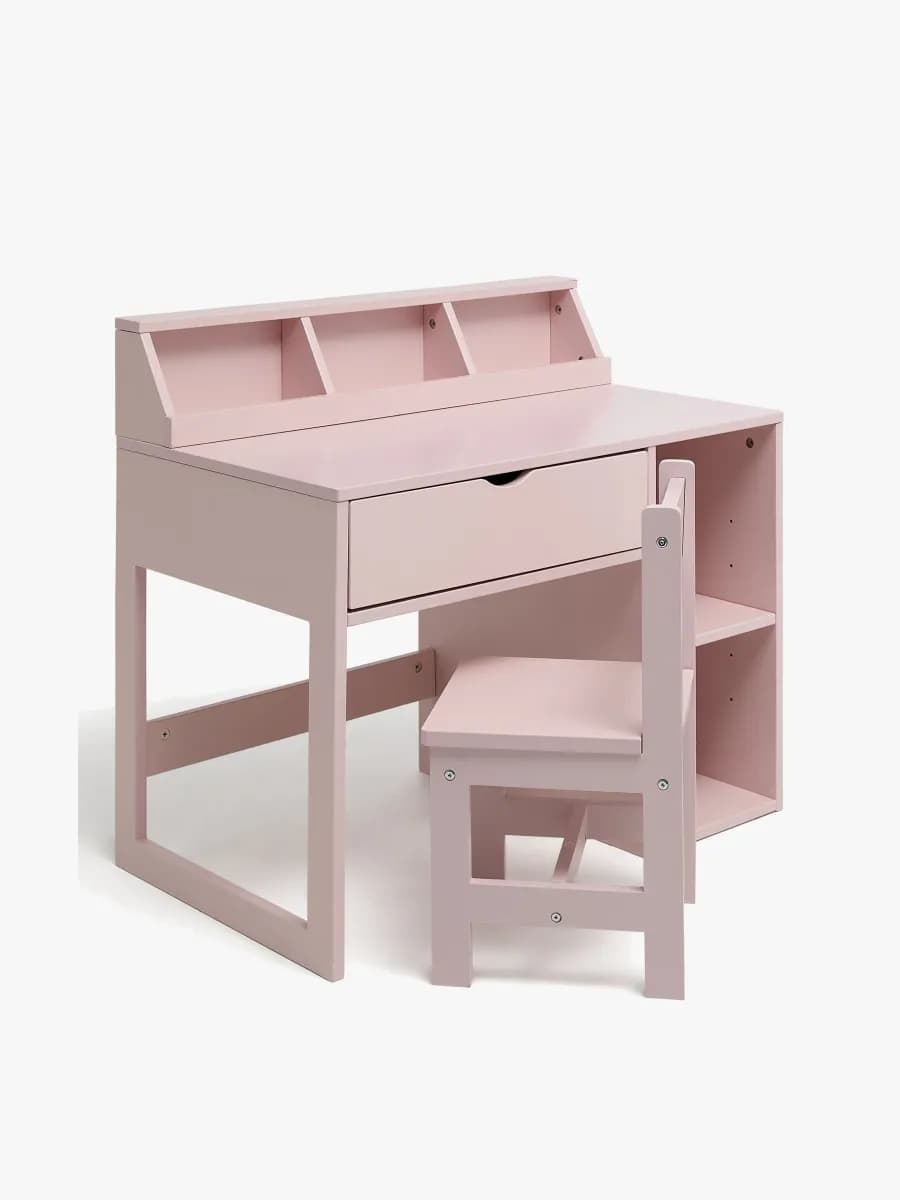 Alice &  Fox FAY Skrivbord med Stol, Pink