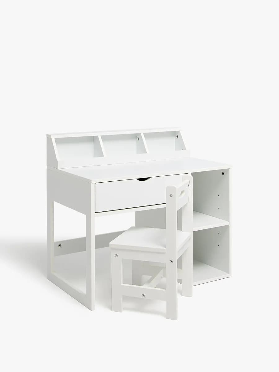Alice &  Fox FAY Skrivbord med Stol, White