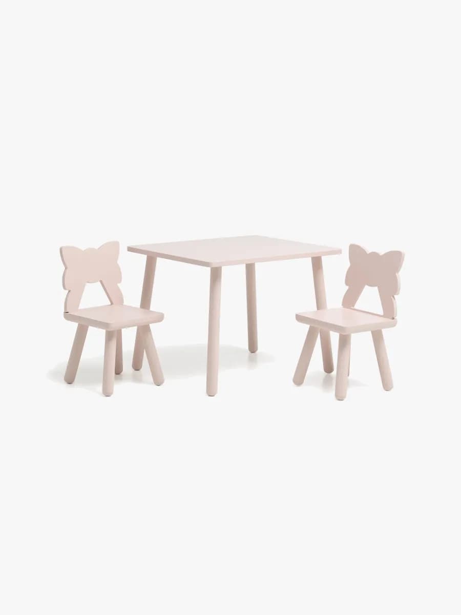 Alice &  Fox MILA Bord och Stolar, Rosa
