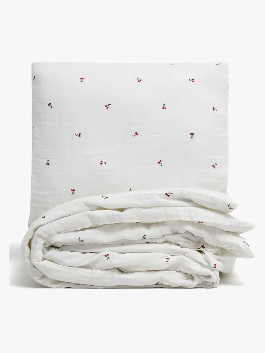 Alice &  Fox NESSA Bäddset Juniorsäng 150x210, Vit