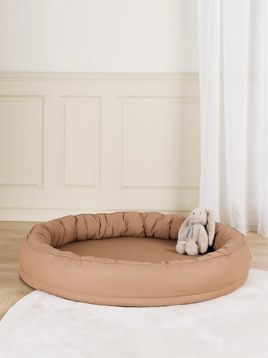 Alice &  Fox PUDDLE Babynest 110cm, Taupe