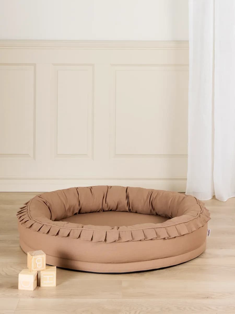Alice &  Fox PUDDLE Babynest 90cm, Taupe