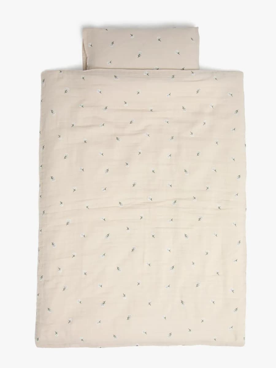 Alice &  Fox TWIGGIE Bäddset Spjälsäng 100x130, Beige