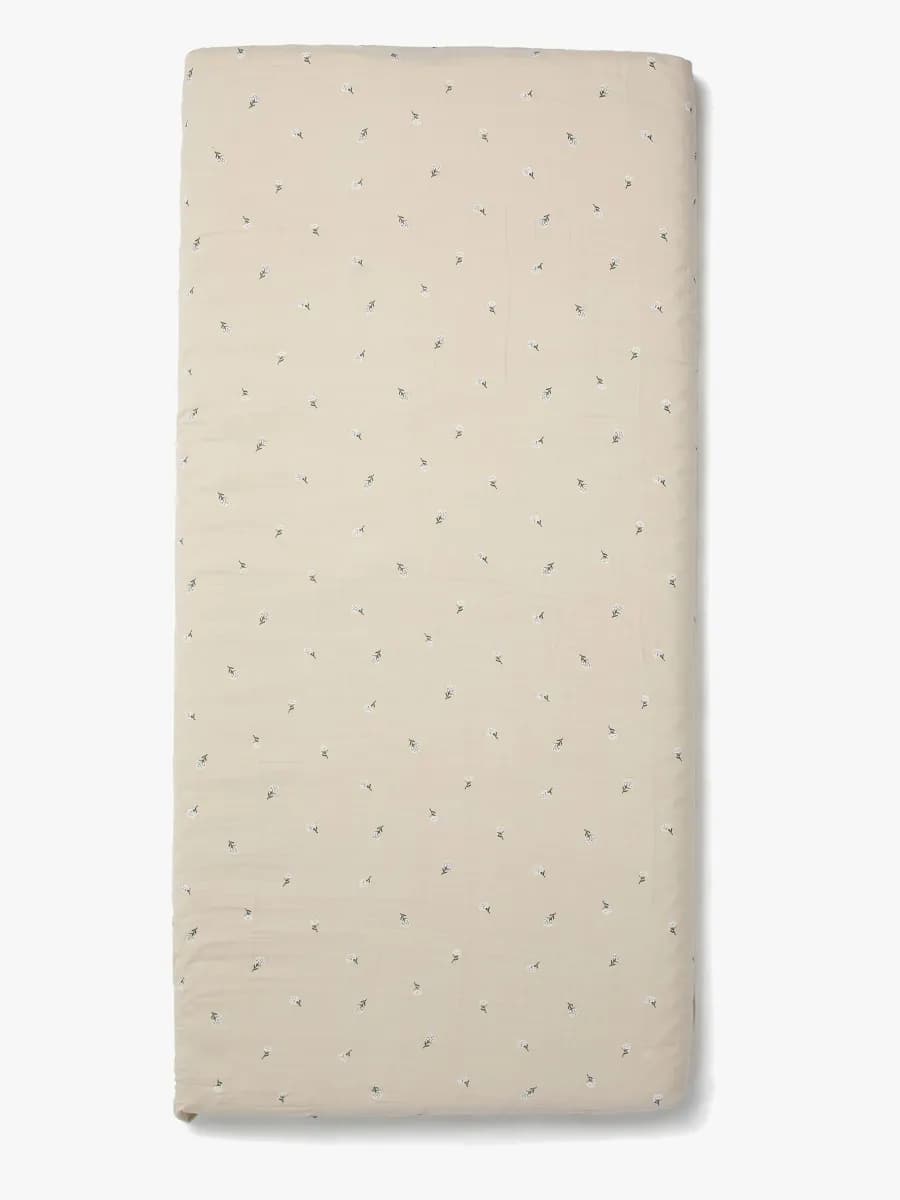 Alice &  Fox TWIGGIE Dra-på-lakan Juniorsäng 90x200, Beige