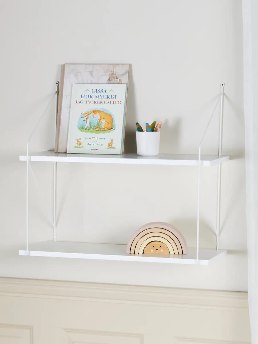 Alice &  Fox Wall Shelf EDEN, White