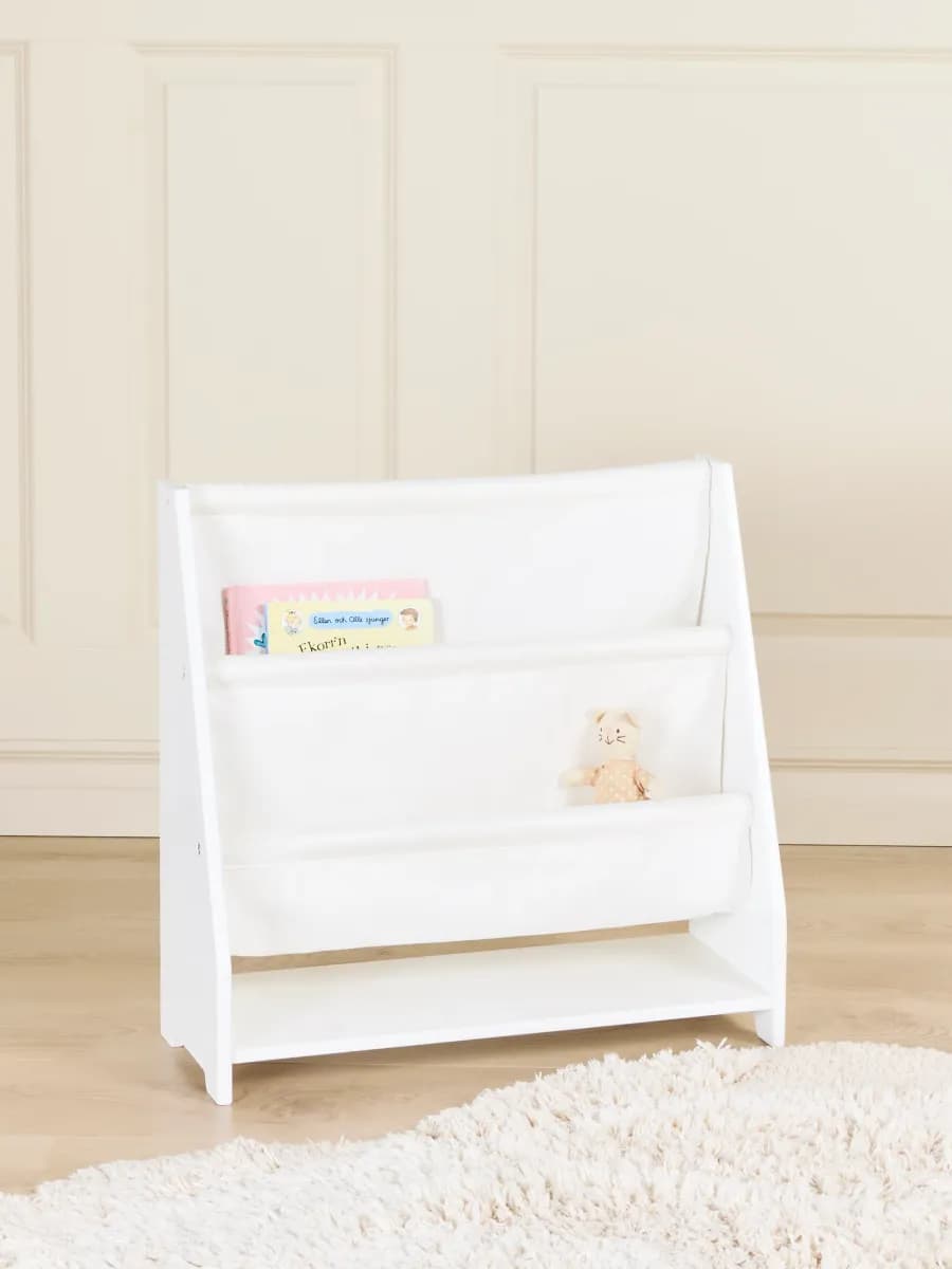 Alice &  Fox WILLOW Canvas  Mini Bokhylla, Vit