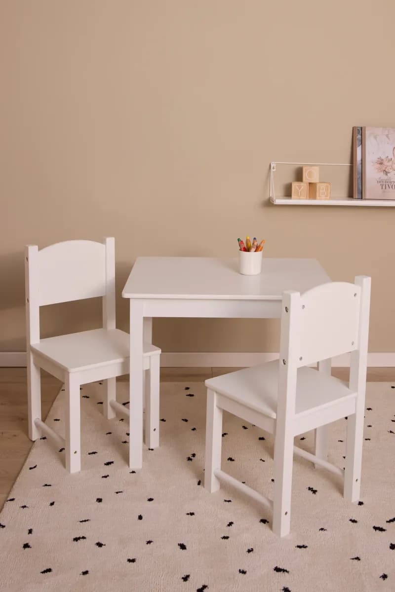 Alice &  Fox ZOE Bord och Stolar, Vit