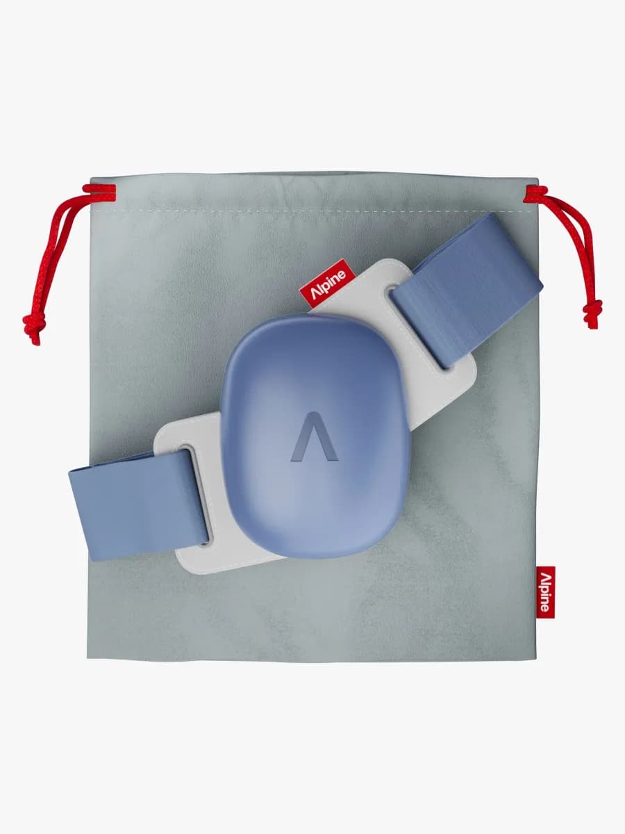 Alpine Muffy Baby Hörselskydd, Denim Blue