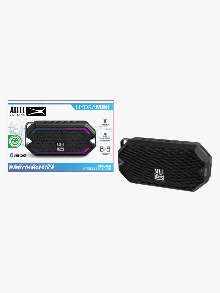 Altec Lansing Högtalare IMW1000 HydraMini RGB Vattentät