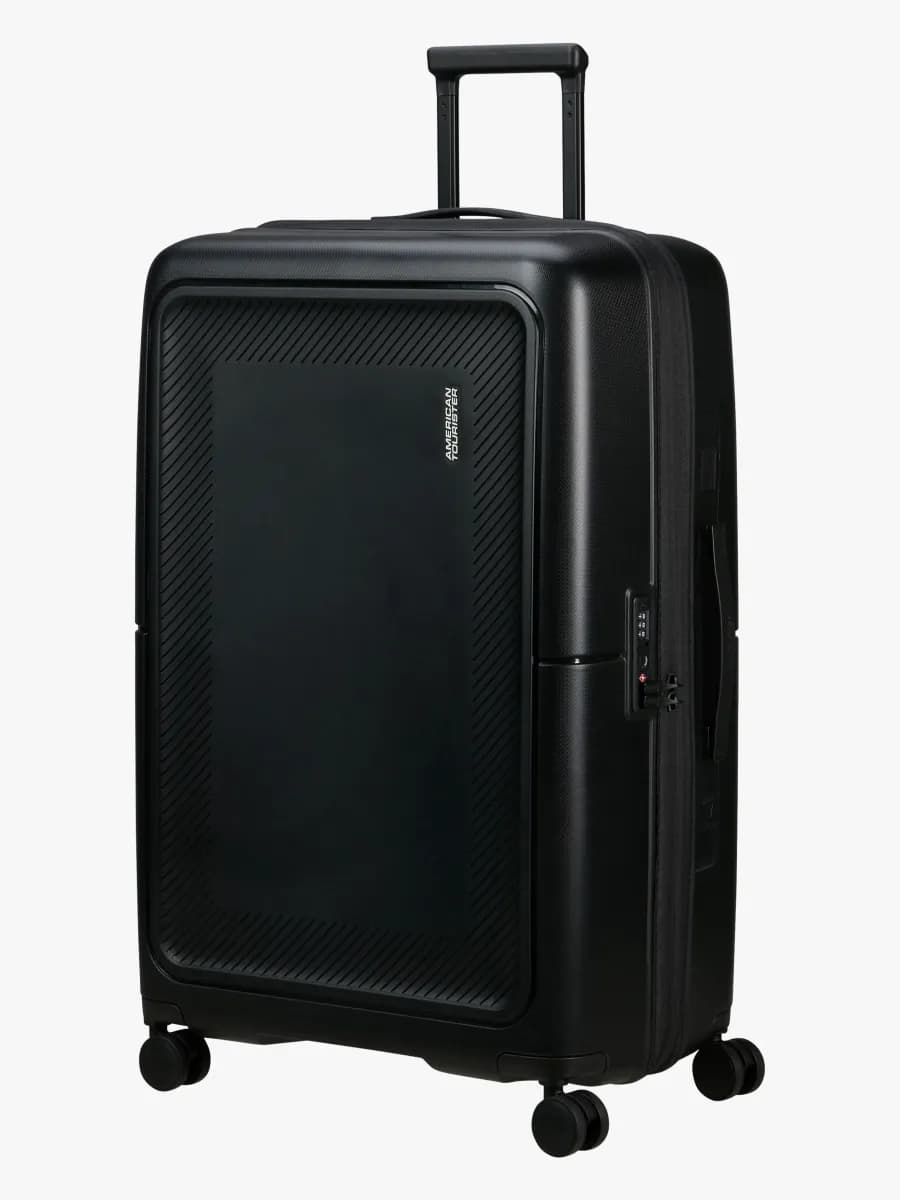 American Tourister Dashpop Resväska 104-121L, True Black - Bäst i test