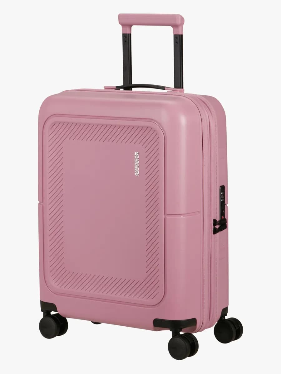American Tourister Dashpop Spinner Resväska 41-47L, Lilas Pink - Bäst i test