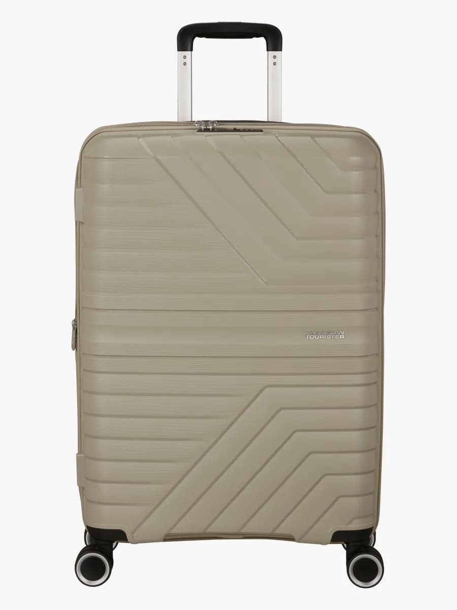 American Tourister Flytwist Resväska 63-73L, Sandstone