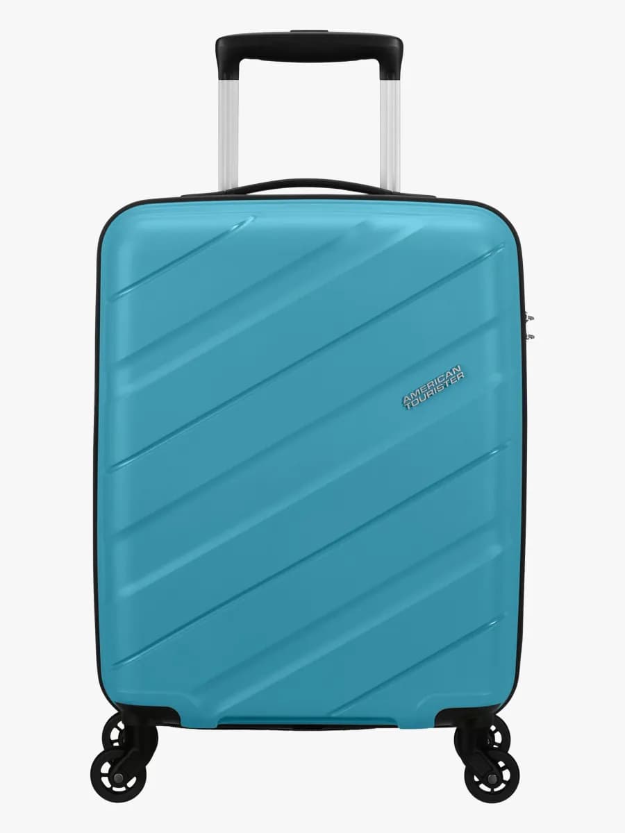 American Tourister Jetdriver Spinner Resväska 32L, Light Blue